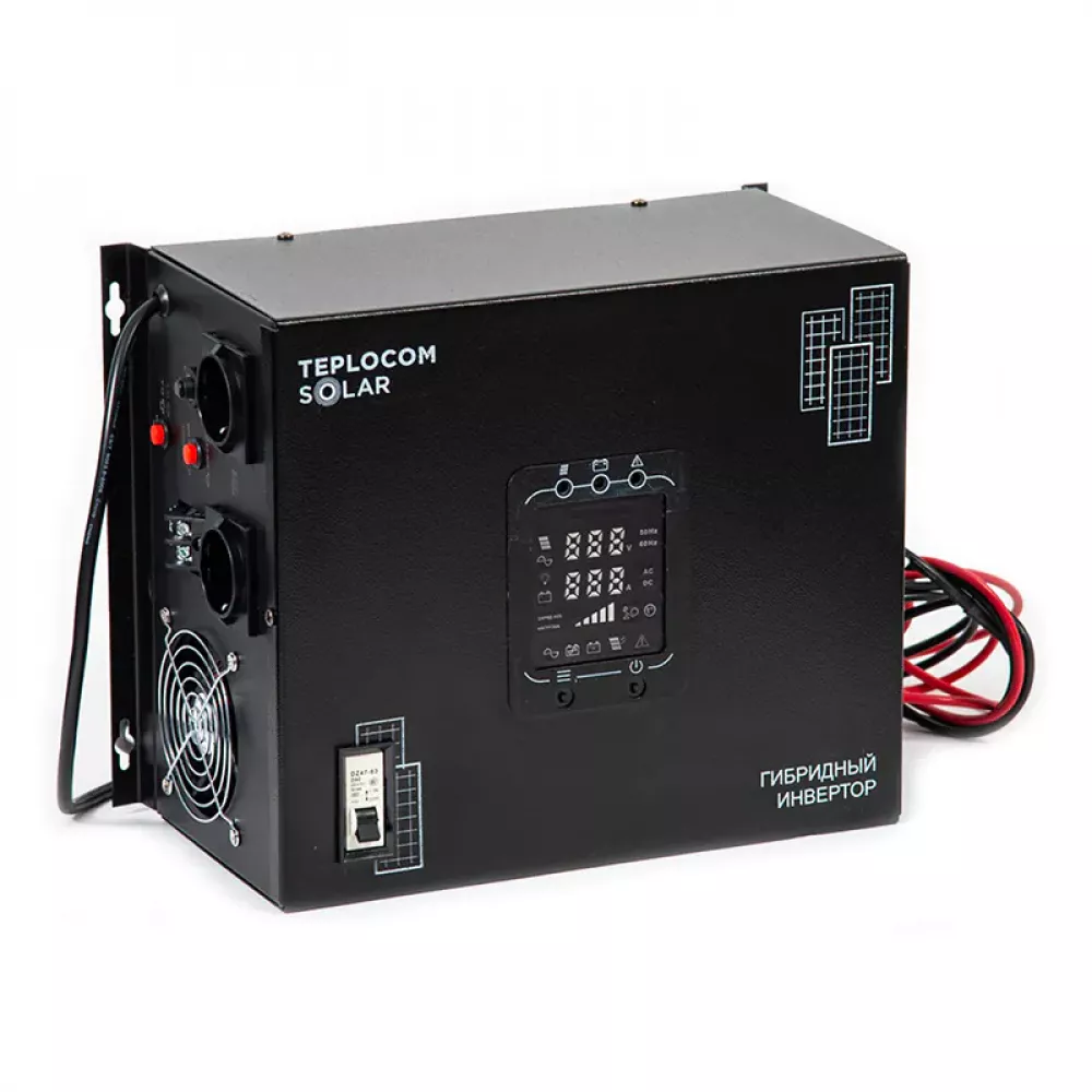 TEPLOCOM Solar 1500, 40Ач источник бесперебойного питания и 2 акб, 12386