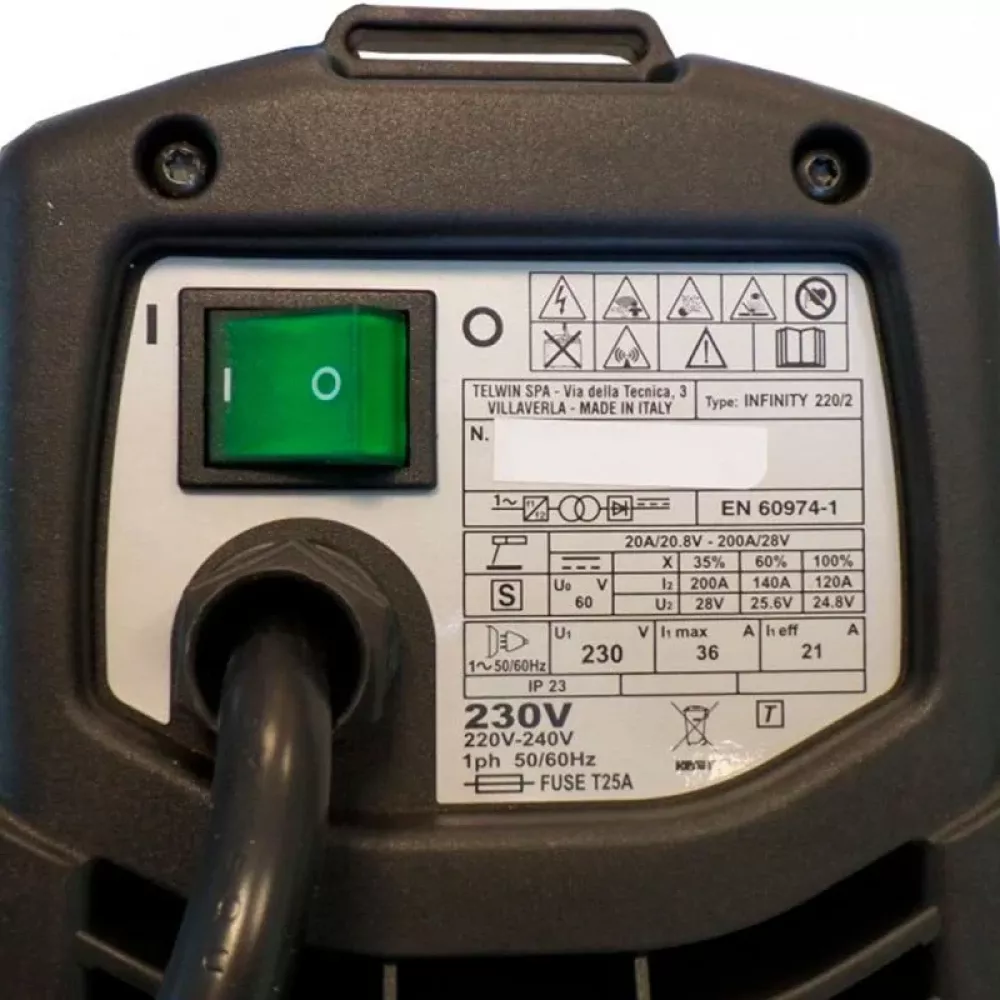 Telwin INFINITY 150 ACD CARDBOARD CARRY сварочный инвертор 816079