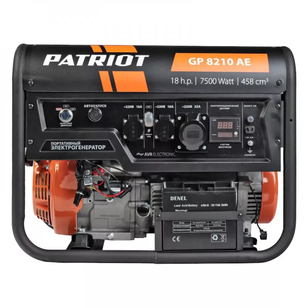 PATRIOT GP 8210AE бензиновый генератор 474101705