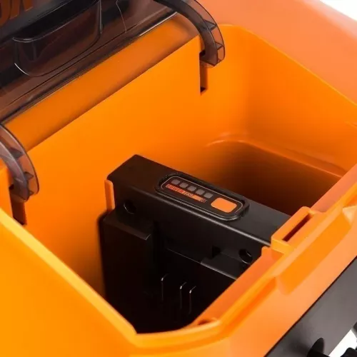 WORX WG471E аккумуляторный снегоуборщик (2 x 4 Ач, ЗУ)