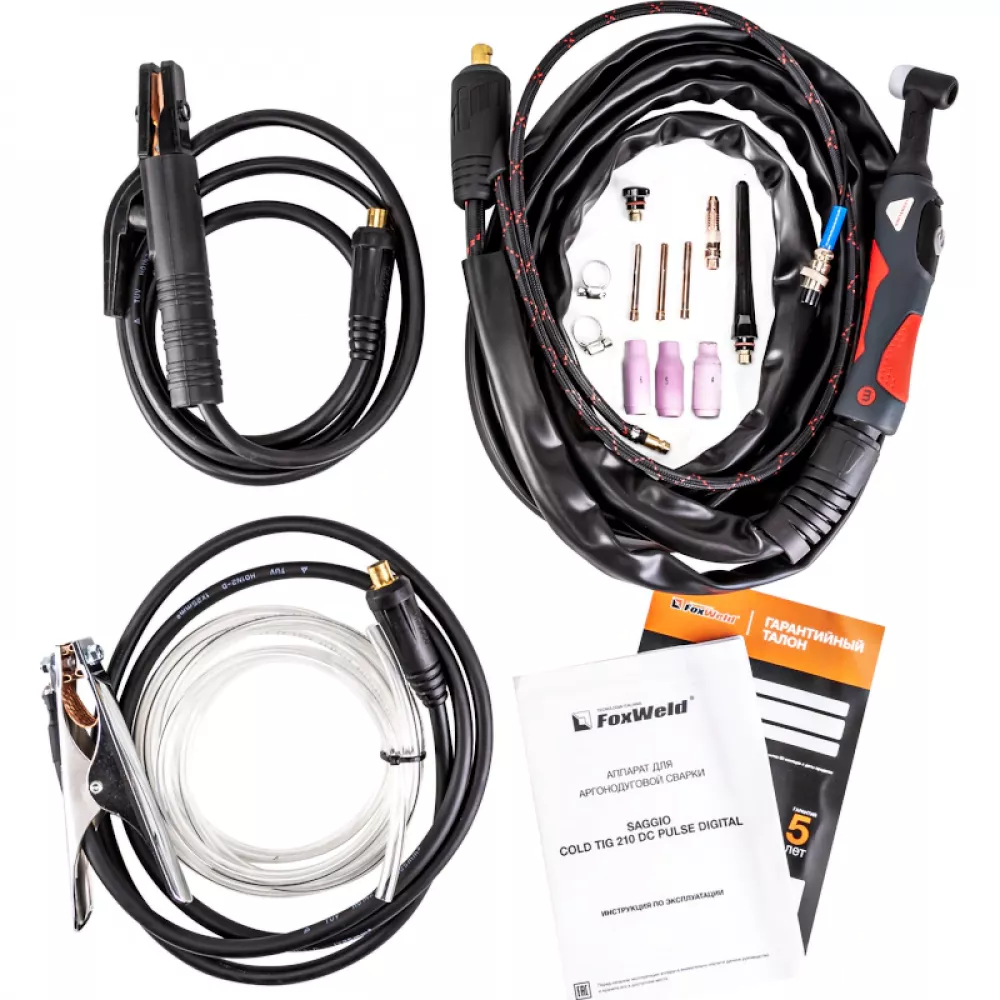 FoxWeld SAGGIO COLD TIG 210 DC PULSE DIGITAL аппарат аргонодуговой сварки 9250