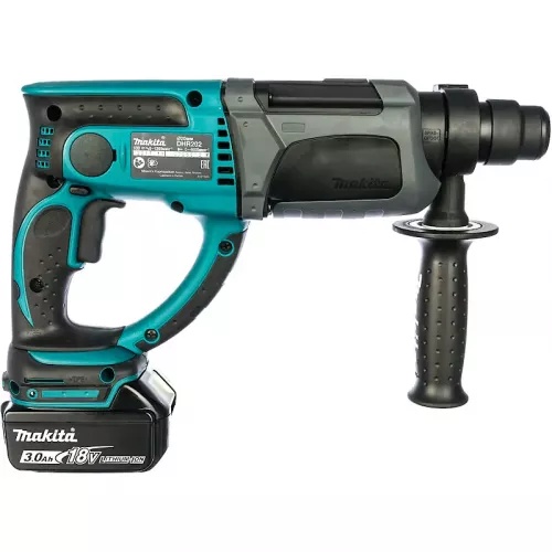 Makita DHR202RFE аккумуляторный перфоратор (2 x 3 Ач, ЗУ)