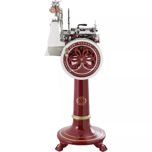Слайсер Berkel Flywheel (Volano) L16 красный на подставке