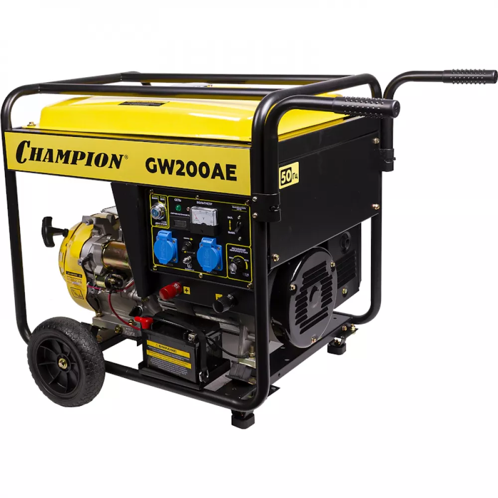 CHAMPION GW200AE генератор бензиновый сварочный