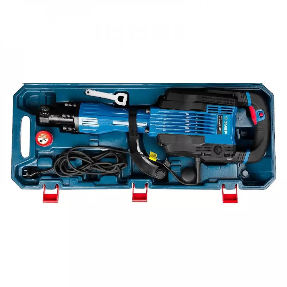 Молоток отбойный ЗУБР Бетонолом ЗМ-35-1600 ВК Профессионал