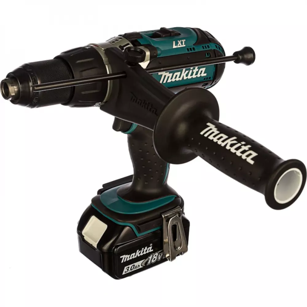 Makita DHP451RFE аккумуляторная ударная дрель-шуруповерт (2 x 3 Ач, ЗУ)