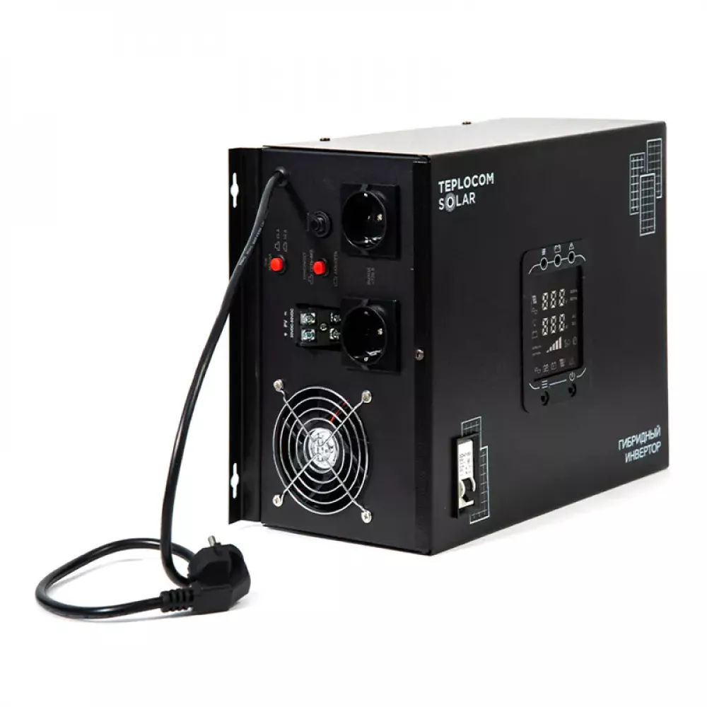 TEPLOCOM Solar 1500, 40Ач источник бесперебойного питания и 2 акб, 12386