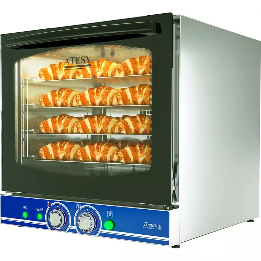 Печь конвекционная электрическая Atesy Тоскана КП-4-430/330-01-У