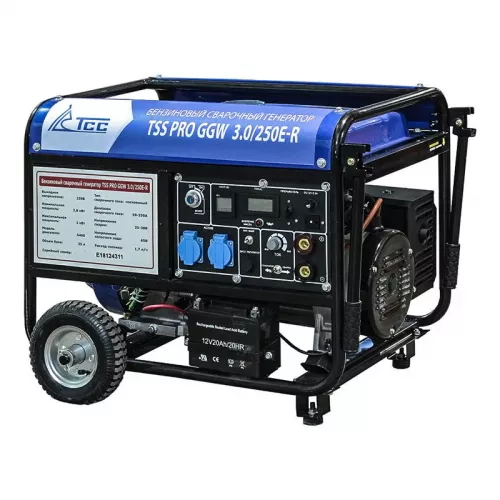 ТСС PRO GGW 3.0/250E-R бензиновый сварочный генератор 022832