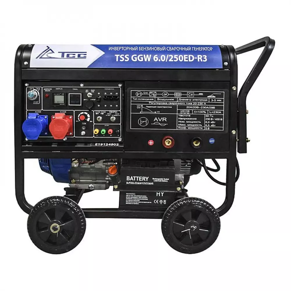 ТСС GGW 6.0/250ED-R3 бензиновый сварочный генератор 026495