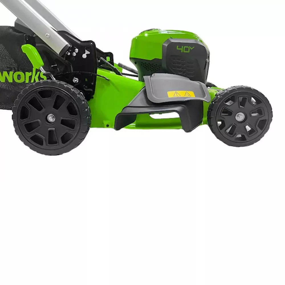 Greenworks GD40LM48SPK4 аккумуляторная газонокосилка (1 x 4 Ач, ЗУ) 2517407UB
