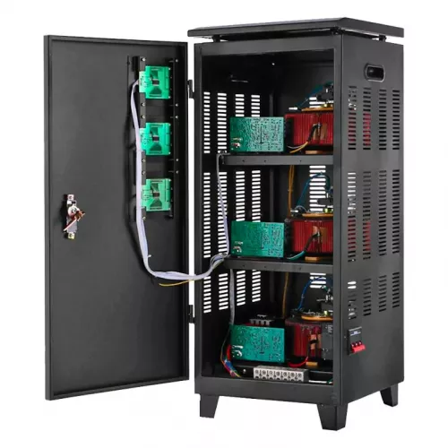 Ресанта АСН-30000/3-ЭМ трехфазный стабилизатор напряжения 63/4/7