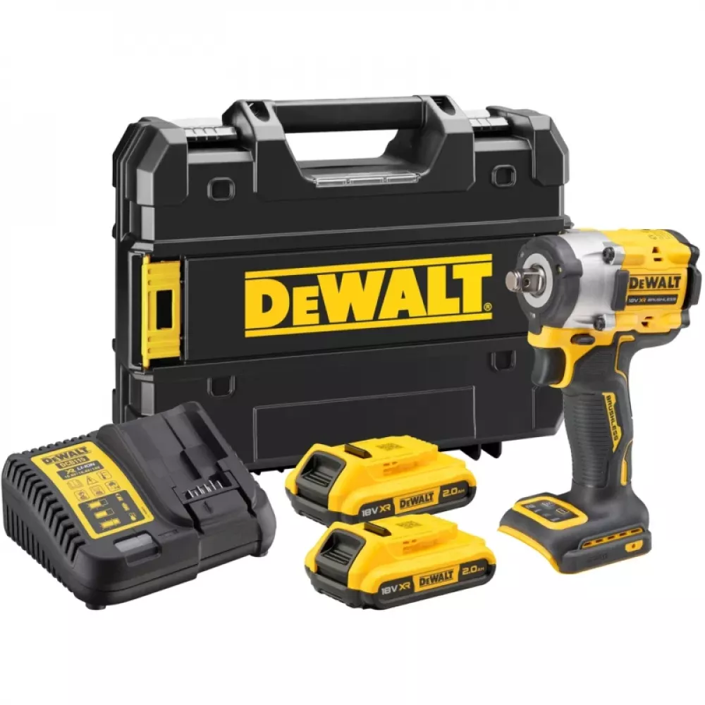 DeWalt DCF921P2T аккумуляторный гайковерт (2 x 5 Ач, ЗУ) DCF921P2T-GB
