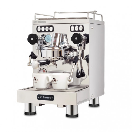 Кофемашина рожковая Saeco SE-50, серебристый