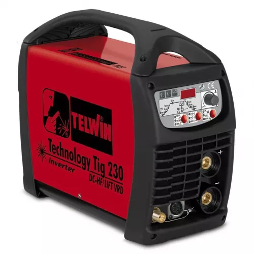 Сварочный аппарат с инвертором Telwin TECHNOLOGY TIG 230 DC-HF/LIFT VRD, 816040