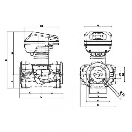 DAB EVOPLUS B 120/340.65 SAN M насос циркуляционный промышленный 60151178