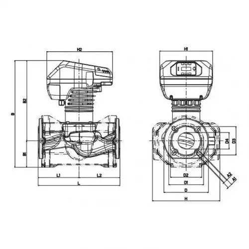 Насос циркуляционный промышленный DAB EVOPLUS B 120/450.100 M, 60150999